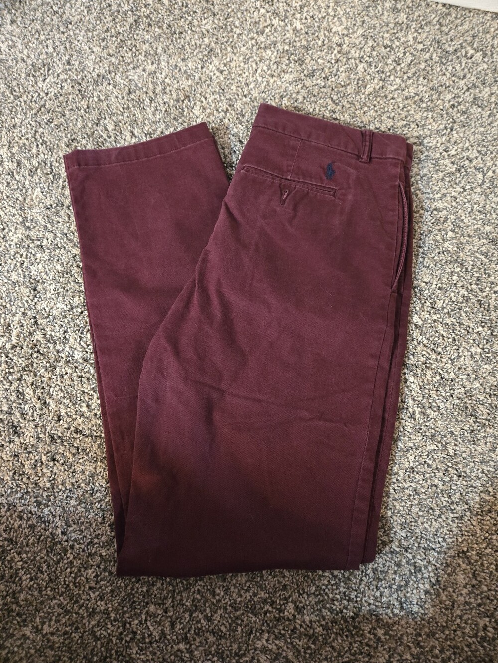 Polo Ralph Lauren Maroon Chino Pants 20